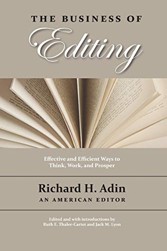 The Business of Editing