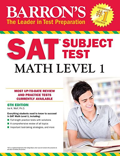 Barron's SAT Subject Test: Math Level 1