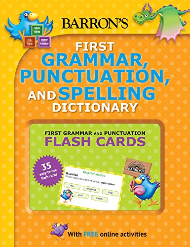 B.E.S. First Grammar, Punctuation and Spelling Dictionary: Includes Flashcards plus Online Games and Worksheets