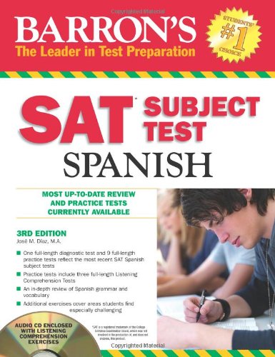 Barron's SAT Subject Test Spanish