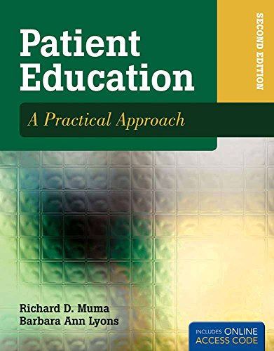 Patient Education: A Practical Approach: .