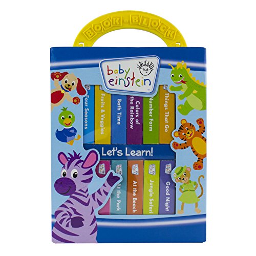 Baby Einstein - My First Library Board Book Block 12-Book Set - PI Kids