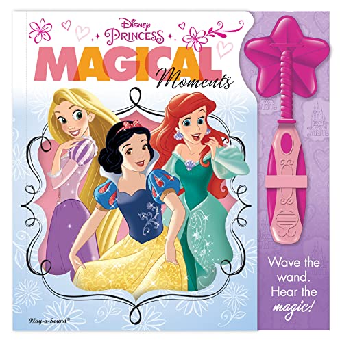 Disney Princess- Magical Moments Interactive Magic Wand and Book Set - PI Kids