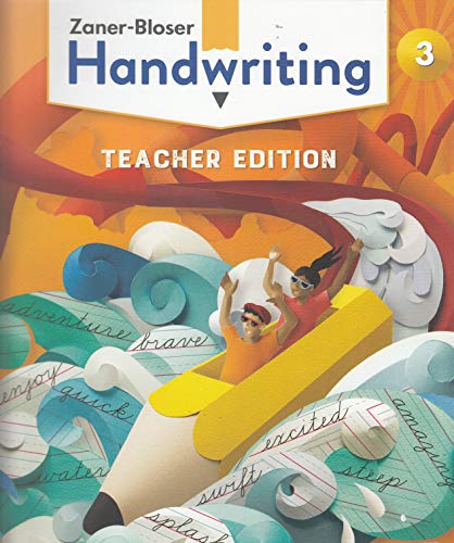 Handwriting © 2020 Grade 3 Teacher Edition