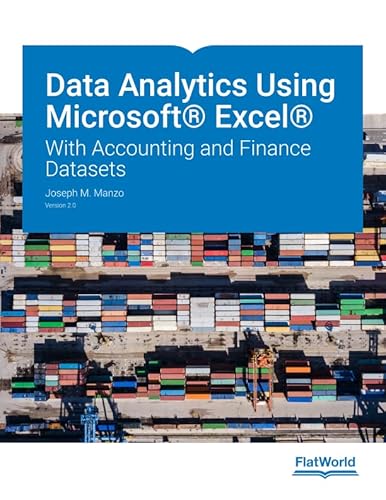 DATA ANALYTICS USING M.S.EXCEL,V.2.