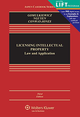 Licensing Intellectual Property: Law and Application (Aspen Casebook)