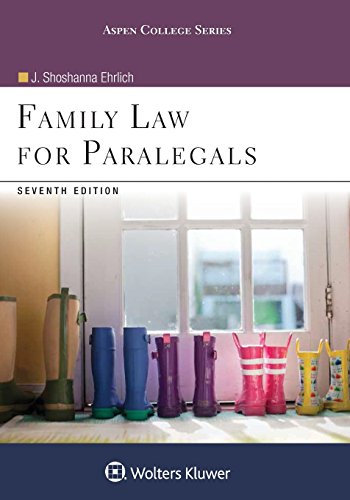 Family Law for Paralegals (Aspen College)