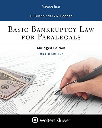 Basic Bankruptcy Law for Paralegals, Abridged
