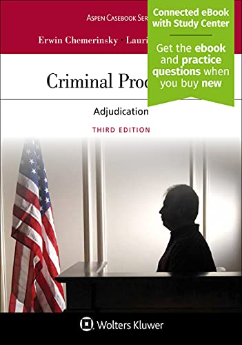 Criminal Procedure: Adjudication (Aspen Casebook)