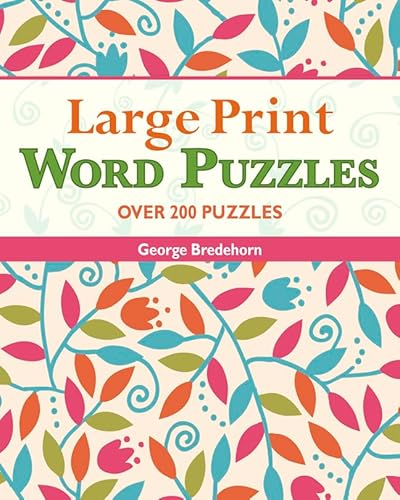 Large Print Word Puzzles