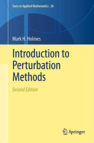 Introduction to Perturbation Methods (Texts in Applied Mathematics, 20)