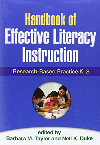 Handbook of Effective Literacy Instruction: Research-Based Practice K-8