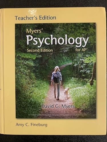 Myers' Psychology for AP, Second Edition, Teacher's Edition, c. 2014