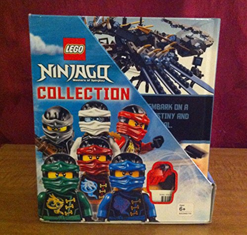 Lego Ninjago 10 books collection plus Limited edition Minifigure Green Ninja ZX