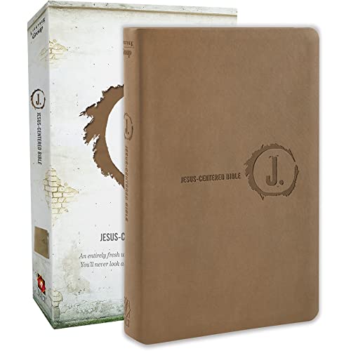 Holy Bible: Nlt Jesus-centered Bible, Saddle