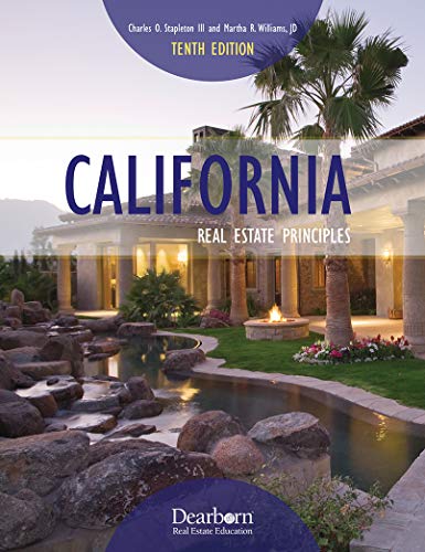 California Real Estate Principles 10th Edition