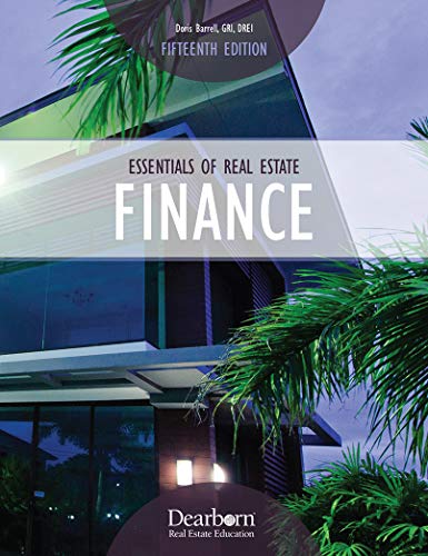 Essentials of Real Estate Finance