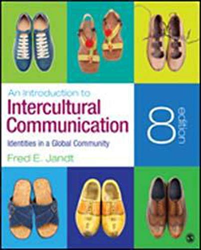 An Introduction to Intercultural Communication: Identities in a Global Community
