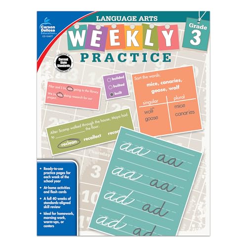 Language Arts, Grade 3 (Weekly Practice)