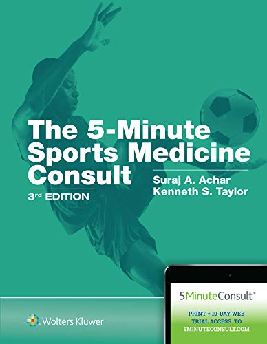 5 Minute Sports Medicine Consult (The 5-Minute Consult Series)
