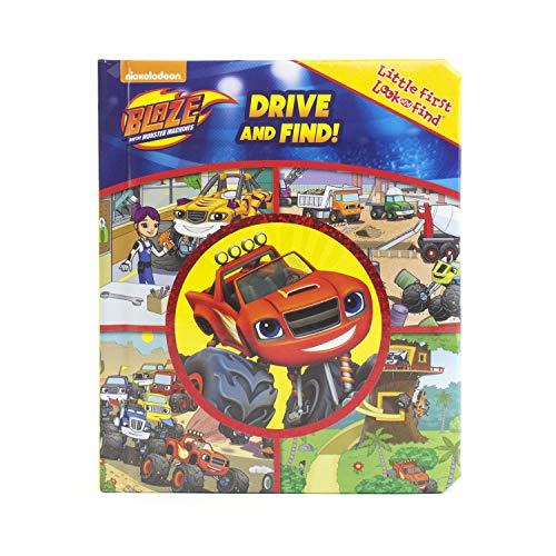 Nickelodeon - Blaze and the Monster Machines Drive and Find! Look and Find - PI Kids