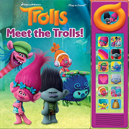 DreamWorks - Trolls - Meet the Trolls 13-Button Sound Book - PI Kids