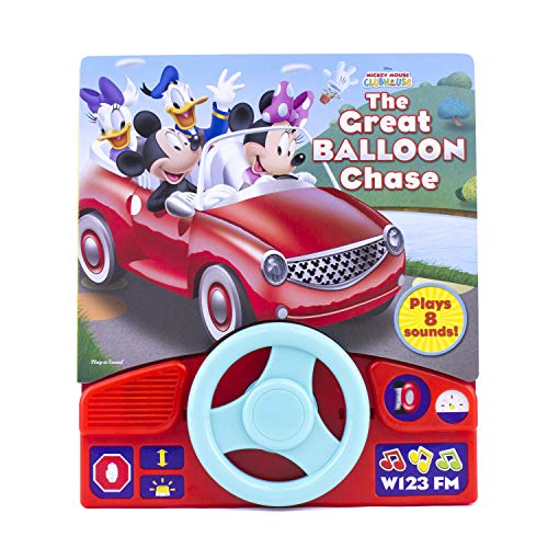 Mickey Mouse Clubhouse - Little Steering Wheel -The Great Balloon Chase - Play-a-Sound - PI Kids