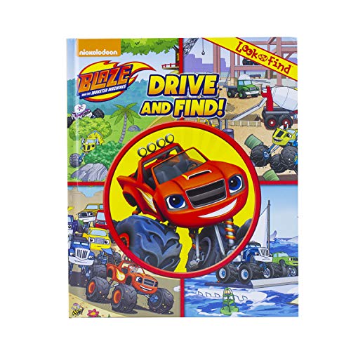 Nickelodeon - Blaze and the Monster Machine Look and Find Activity Book: Drive and Find! - PI Kids