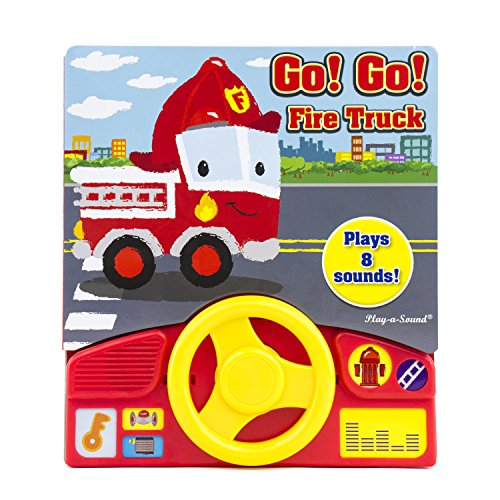 Go! Go! Fire Truck Little Steering Wheel - Play-a-Sound - PI Kids