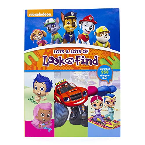 Nickelodeon PAW Patrol, Bubble Guppies, Blaze, and More! Lots & Lots of Look and Find - PI Kids