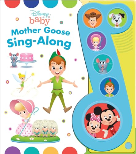 Disney Baby Mickey Mouse, Minnie, Toy Story and More! - Little Music Note Sound Book - PI Kids