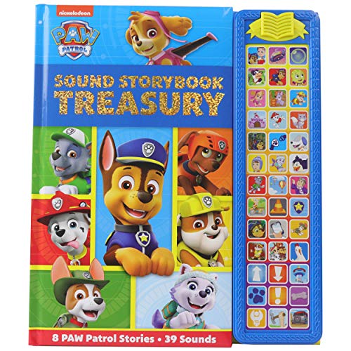 Nickelodeon Paw Patrol - Sound Storybook Treasury 39-Button Sound Book - PI Kids (Play-A-Sound)