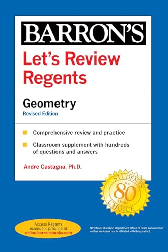 Let's Review Regents: Geometry Revised Edition (Barron's New York Regents)