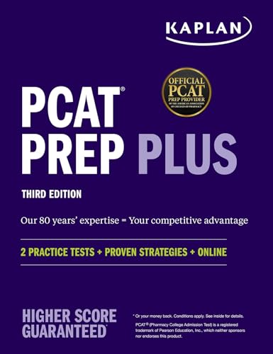 PCAT Prep Plus:: Includes 2 Practice Tests + Proven Strategies + Online (Kaplan Test Prep)