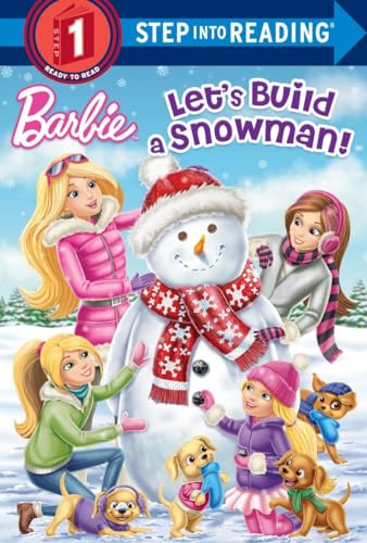 Let's Build a Snowman! (Barbie) (Step into Reading)