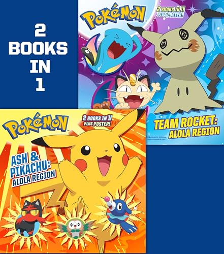 Ash and Pikachu: Alola Region/Team Rocket: Alola Region (Pokémon) (Pictureback)