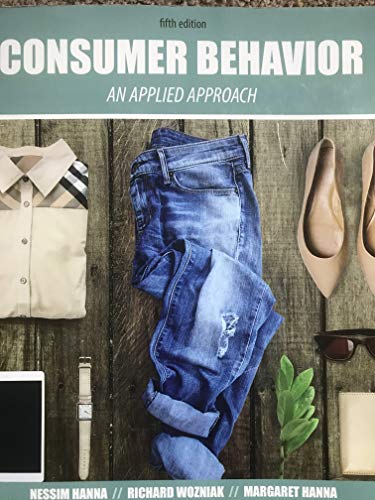 Consumer Behavior: An Applied Approach