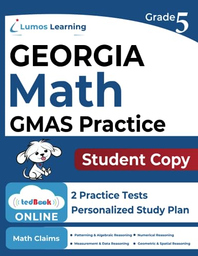 GMAS Online Assessments and 5th Grade Math Practice Workbook, Student Copy: GMAS Study Guide
