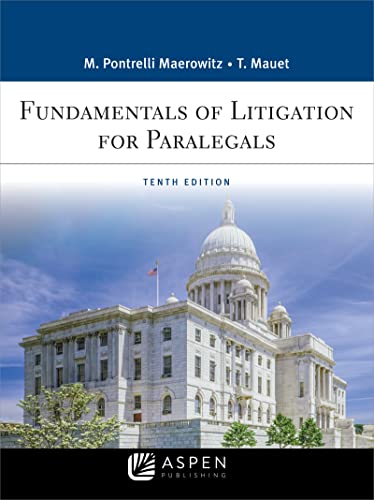 Fundamentals of Litigation for Paralegals