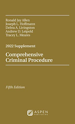 Comprehensive Criminal Procedure 2022 Supplement