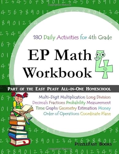 EP Math 4 Workbook: Part of the Easy Peasy All-in-One Homeschool