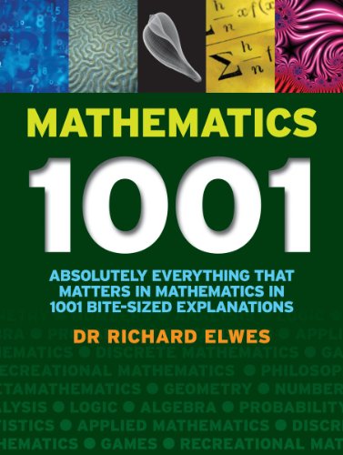 Mathematics 1001: Absolutely Everything That Matters About Mathematics in 1001 Bite-Sized Explanations