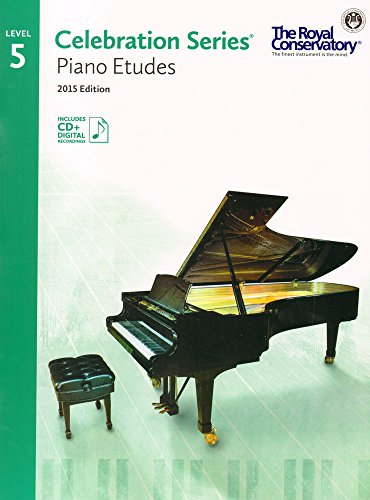 C5S05 - Royal Conservatory Celebration Series - Piano Etudes Level 5 Book 2015 Edition