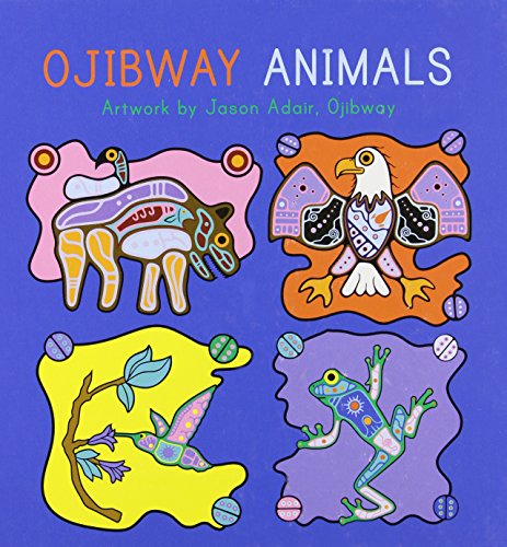 Ojibway Animals: Ojibway Animals Artwork by Jason Adair, Ojibway