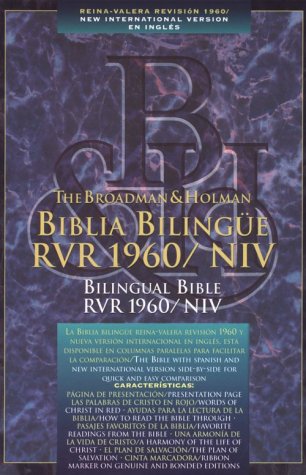 Biblia Bilinge/Bilingual Bible Rvr 1960/Niv Black Leather (Spanish Edition)