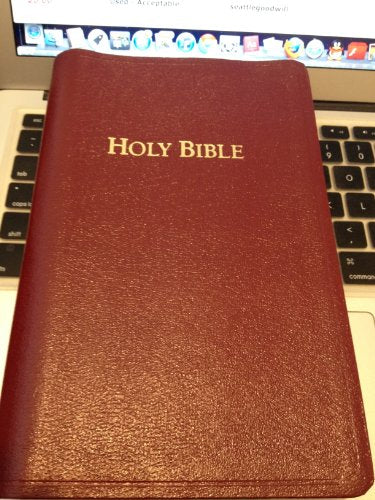 Holy Bible, Cornerstone King James Version: Ultrathin Reference, Burgundy, Bonded Leather