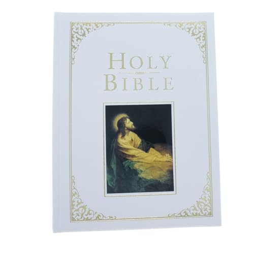 Holman KJV Family Bible, Deluxe Edition, White Bonded Leather