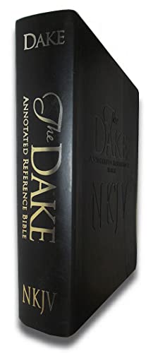 Dake's Annotated Reference Bible: New Kings James Version, Black Leathersoft