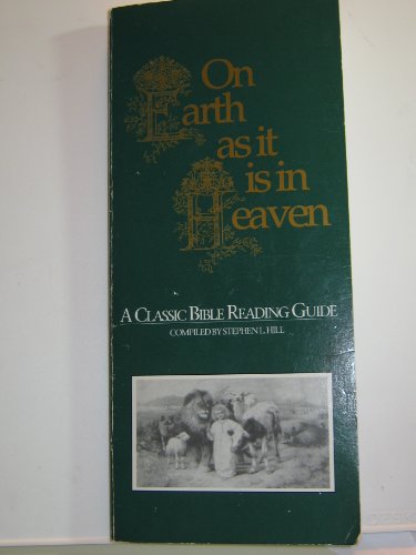 On Earth As It Is in Heaven