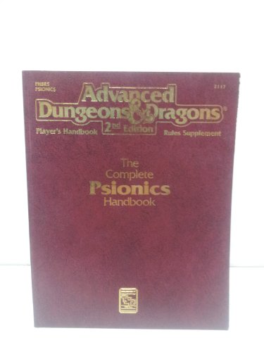 Complete Psionics Handbook (Advanced Dungeons & Dragons Rules Supplement)